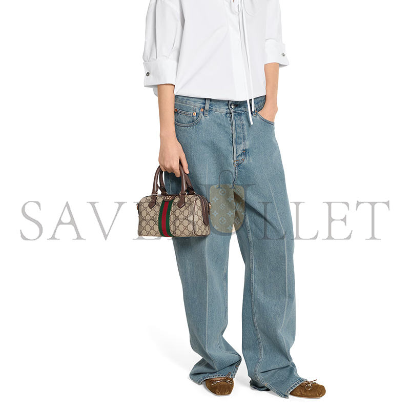 GUCCI OPHIDIA SMALL BOSTON BAG 841294 (21*13*11cm) GUCCI OPHIDIA SMALL BOSTON BAG 841294 (21*13*11cm)